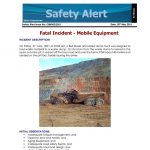 Safety Alert – Fatal Incident